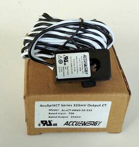 Acuct-h040-20 Accuenergy 333 Split-core Current Transformer Module Acuct-h040-20 Accuenergy 333 Split-core Current Transformer Module