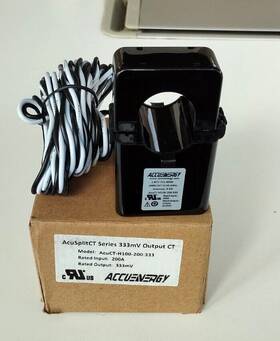 Acuct-h100-200 Accuenergy 333 Hinged Split Core Current Transformer Module Acuct-h100-200 Accuenergy 333 Hinged Split Core Current Transformer Module