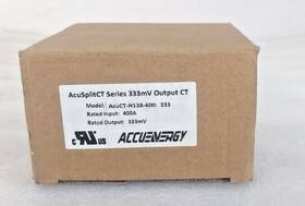 Acuct-h138-400 Accuenergy 333 Hinged Split Core Ac Current Transformer Acuct-h138-400 Accuenergy 333 Hinged Split Core Ac Current Transformer