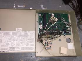 4140xmpt2 Ademco Honeywell Alarm System Panel Enclosure And Circuit Board