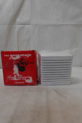 Ademco 781410005549 Honeywell 746 Indoor Security Alarm Speaker New Surplus Ademco 781410005549 Honeywell 746 Indoor Security Alarm Speaker New Surplus