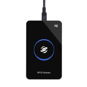 Ajfwm R80-dc Rfid Reader Id Ic Card Scanner Long Range 125khz/13.56mhz