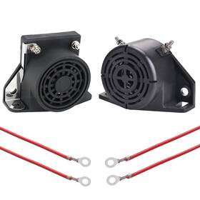 Ak-rs-2 Akizids 2 Pcs 12v-24v Backup Warning 105 3db Car Reverse Horn Beeper Truck B