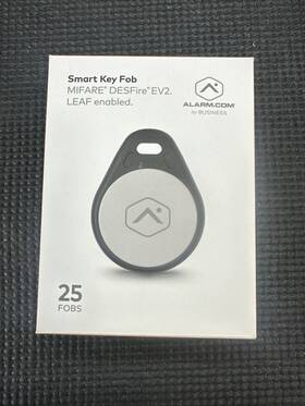 Adc-ac-fob-60h8 Alarm.com 25 Pack Keyfob Smart Credentials 13.56 Mhz Accessory