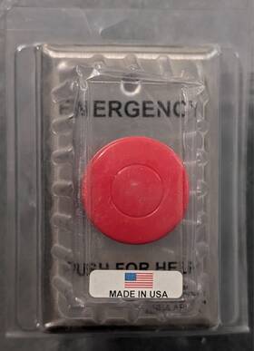 Pbm-1-1-l2-gr Alarm Controls Assa Abloy Emergency Button - Same Day Shipping