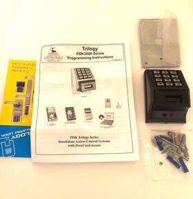 Pdk3000mb Alarm Lock / Trilogy Electronic Digital Access Keypad Prox Reader
