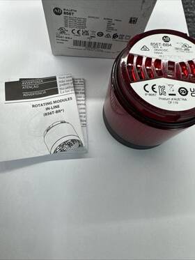 856t-bb4 Allen-bradley 489380 24v Ac Or Dc Red Stack Light Module 856t 856t-bb4 Allen-bradley 489380 24v Ac Or Dc Red Stack Light Module 856t