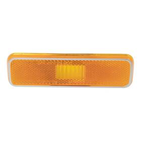 Am-2523355474 Am Autoparts Front Side Marker Light Compatible With 1984-1989 Dodge D100 1981-1993 D150 D
