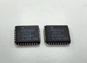 Am27c512-200jc Amd 24 Pcs Lot Otp Eeprom Ic