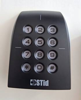 Arcsr31bbtilb1 Architect Blue Brand New Keypad Reader Model Stid Arcs-ac4