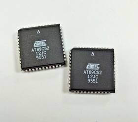 At89c52-12jc Atmel 20 Pcs Lot 8-bit Microcontrollers Ic