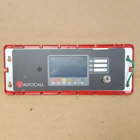 A4606-9202 Autocall Lcd Touch Screen Annunciator Signaling Device Used A4606-9202 Autocall Lcd Touch Screen Annunciator Signaling Device Used