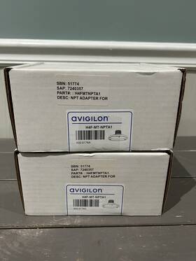 Avigilon H4f-mt-npta1 Npt Adapter - Lot Of 2 New