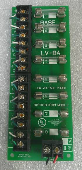 Lv-8a Base Electronics Basic Power Distribution Module