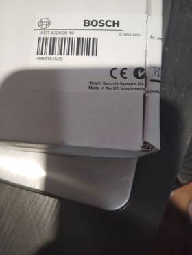 Act-ic2k269-10 Bosch Act-ic2k26-10 System Proximity Key Tag 10 Pack Lot New Hid