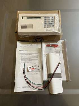D220aw Bosch Horizontal Led Keypad White