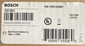 D2212blc Bosch Security Control Panel Keypad Panels And Keypads System