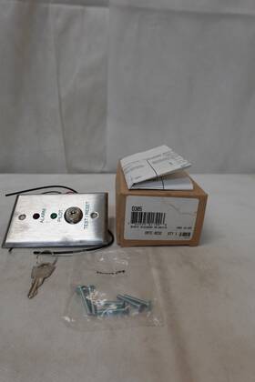 D305 Bosch Rw Series Remote Test Indicator - Reset Annunciator Plate Nib D305 Bosch Rw Series Remote Test Indicator - Reset Annunciator Plate Nib