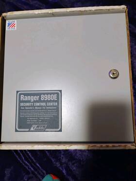 8980e Caddx Alarm System Vintage New Ranger 8980 16 Zone Security