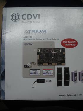Cdvi A22k1ds Atrium 2 Door Access Controller High Security Reader Strike Kit