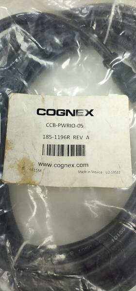 Ccb-pwrio-05 Cognex 185-1196r Rev A Pre-assembled Power Cable Ccbpwrio05 Ccb-pwrio-05 Cognex 185-1196r Rev A Pre-assembled Power Cable Ccbpwrio05