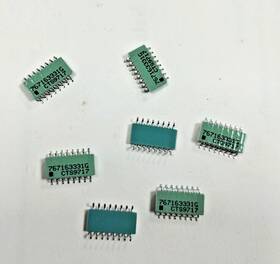 767163331g Cts Resistor 43 Pcs Lot Network 8 Element 330 Ic 767163331g Cts Resistor 43 Pcs Lot Network 8 Element 330 Ic
