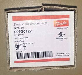 009g0127 Danfoss Shut-off Diaphragm Valve Bml 10
