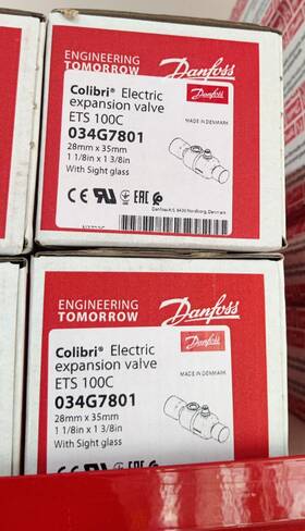 034g7801 Danfoss Electric Expansion Valve Ets 100c 034g7801 Danfoss Electric Expansion Valve Ets 100c