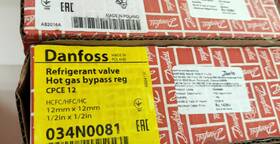 Danfoss 034n0081 Refrigerant Valve Hot Gas Bypass Regulator Cpce 12