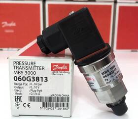 060g3813 Danfoss 1pc- Pressure Transmitter Mbs 3000 Bar - 16 Bar- New