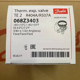 068z3403 Danfoss 2 Pcs Lot Thermostatic Expansion Valve Te2 R404a/r507a