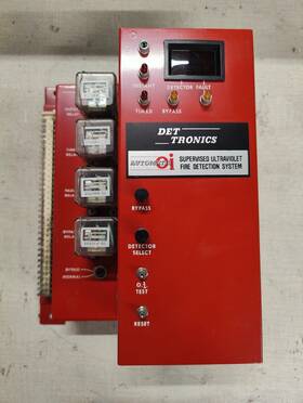R7303b1002 Det Tronics Used Supervised Ultraviolet Fire Detection System Aoi R7303b1002 Det Tronics Used Supervised Ultraviolet Fire Detection System Aoi
