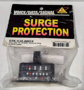 Ditek 782980506849 Dtk-1lvlawgx 12-10awg Terminal Strip - New
