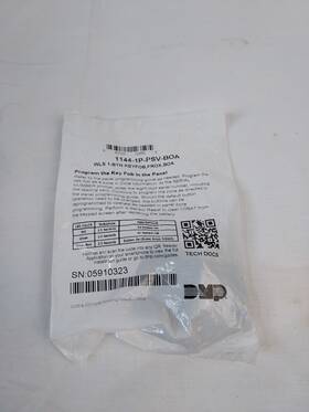 1144-1p Dmp Wireless 1 Btn Key Fob With Proximity Credential - New 1144-1p Dmp Wireless 1 Btn Key Fob With Proximity Credential - New