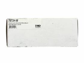 7873h-w Dmp Touch Lcd High Security Keypad 4 Zones Prox Relay White