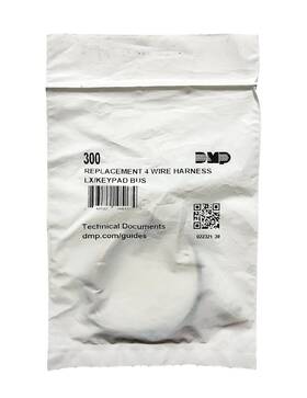 Dmp 843122105174 300 Replacement 4-wire Harness Lx/keypad Bus Bagged