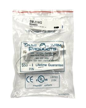 Sm-20wg Dmp Tang Alarm Products Door Contact 3 Inch Gap Smt 18 Leads White Bagged