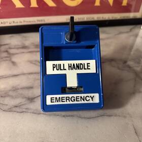 Bl-s35xcs Dortronics 6510/bl-s35xcs Emergency Pull Stataion Blue 30vac/dc