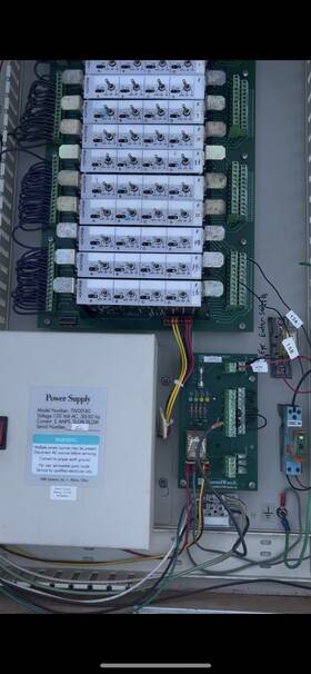 Tw00180 Drb Systems Tunnel Controller Cabinet With All Relay Cards And Power Supplies