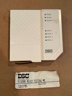 Pc500rk Dsc 5500 Rev07 Keypad Testing #2 New