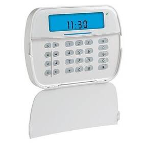 Hs2icnp Dsc Hardwired Fixed Lcd Alarm Keypad With Proximity Tag Support