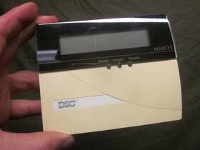 Lcd-4500z Dsc Maxsys Lcd4500z Intrusion Burglar Fire Alarm System Lcd Keypad - Works Great