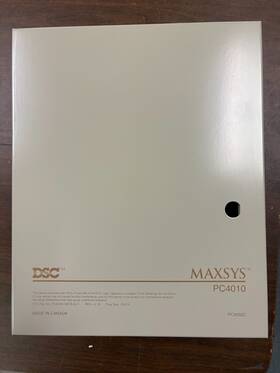 Pc4010 Dsc Maxsys Control Panel