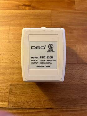 Ptd1620u Dsc Plug In Power Transformer Output 16.5vac 20va Genuine Oem