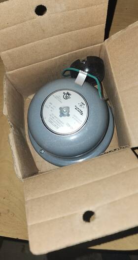 340-4g5 Edwards 3404g5 Signaling Vibrating Bell - 24vac Industrial Alarm