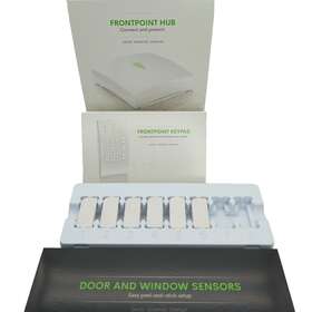 Fpkp1 Frontpoint Fphub1 Home Security System Hub Remote Keypad 6 Window Sensors