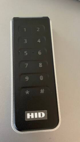 20ktks-00-00000 Hid Used Signo 20ktks-00-000000 Combo Keypad Prox Mullion Card Reader