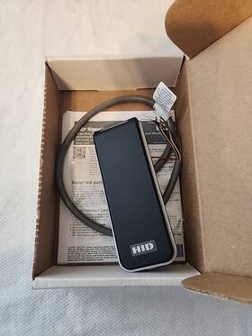 20nks-02-001nk6 Hid Signo Reader 20 Black Fast Free Shipping