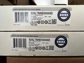 920ltnnek0000d Hid 2blk43 Multiclass Se Rp40 Wall Switch Reader New