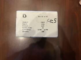 3mill Hid 3326 100 Lot Brand New Access Cards - Item #3326 26w Format Clam Shell 3mill Hid 3326 100 Lot Brand New Access Cards - Item #3326 26w Format Clam Shell